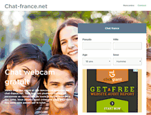 Tablet Screenshot of chat-france.net